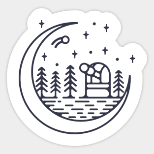 Star Gaze Sticker